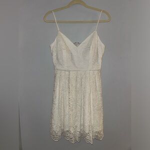 JUMP APPAREL by Wendye Chaitin White Lace Dress